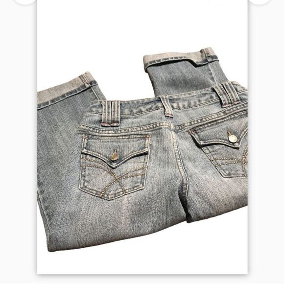 Wear it declare it size 7 denim capris like new see pics - Picture 2 of 2